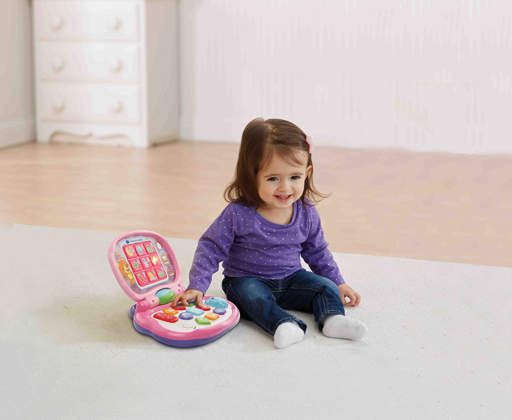 VTech Baby 80-191254 - Entdecker-Laptop pink, Babyspielzeug