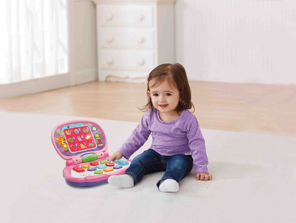 VTech Baby 80-191254 - Entdecker-Laptop pink, Babyspielzeug