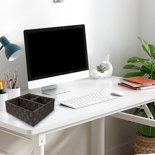 LALAFINA 4 Stück Desktop Organizer Würfel aus Nylon und Eisen