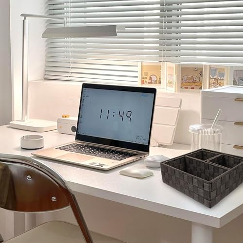 LALAFINA 4 Stück Desktop Organizer Würfel aus Nylon und Eisen