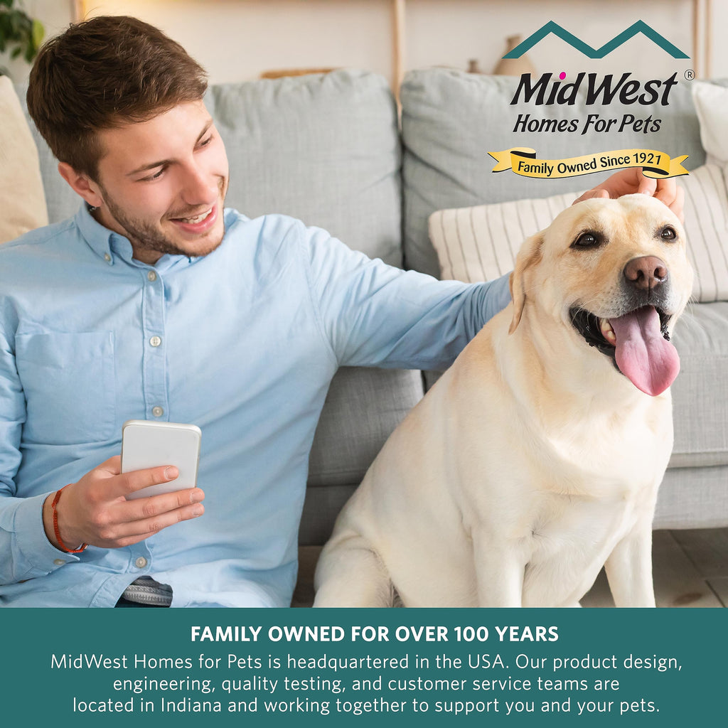 MidWest Homes for Pets Plüsch-Haustierbett QuietTime Deluxe Gray Ombre Swirl in Größe XXS, maschinenwaschbar, rutschfeste Unterseite, weiche Unterlage für 46 cm große Käfige.