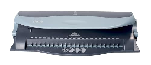 Pavo Shohmaster Bindemaschine, Perforieren und Binden, Grau