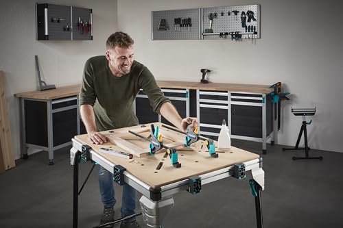 wolfcraft Einhandzwinge PRO - 90 kg Spannkraft - 150 mm Spannweite
