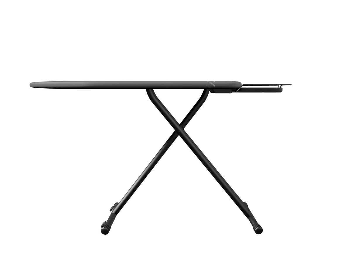 Laurastar Bügelbrett Plusboard, 42cm x 125cm, 100 % Baumwolle, Für meisten Dampfbügelstationen geeignet ist, Verstellbar höhe, Integrierten Rollenpaar, 9Kg, Bequeme Lagerung
