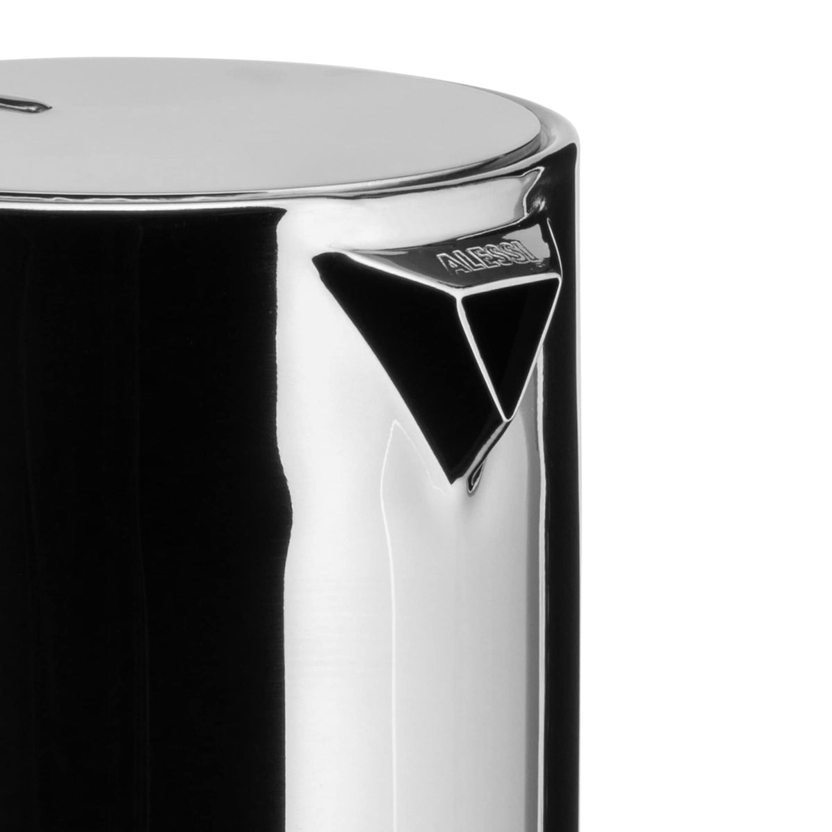 Alessi Espressomaschine 3.Tassen für Induktion Edelstahl, silber, 7 x 11.5 x 14 cm, 9090/3