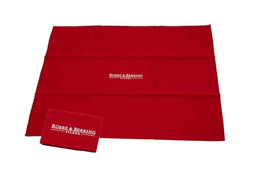 Robbe & Berking Silberbesteck-Abdecktuch für 185-teilige Bestecke | Anlaufschutz aus samtweichem Baumwollflanell, 51,5 x 38,5 cm