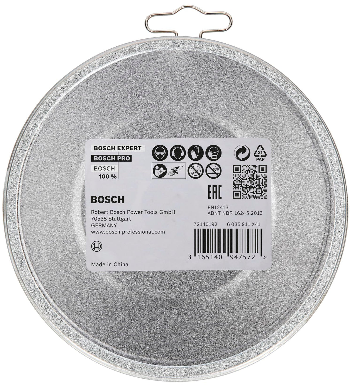 Bosch PRO and Metal X-Lock Cutting Disc, 125 x 1 x 22.23 mm, gerade, 10pcs