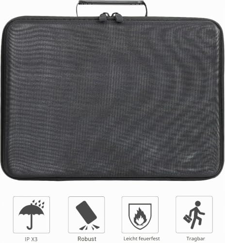 co2CREA Harte Tasche für EPSON Workforce WF-100W Tragbarer Mobiler Drucken