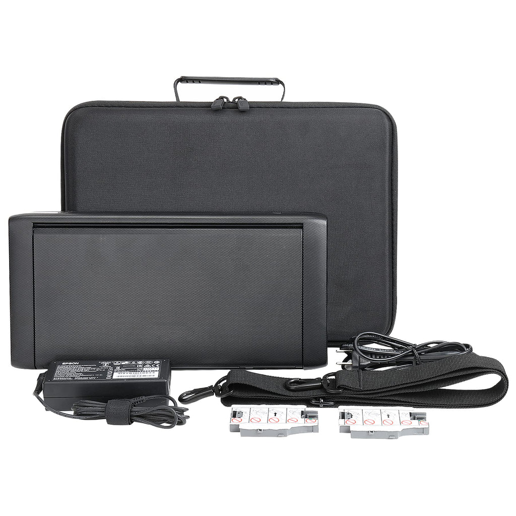 co2CREA Harte Tasche für EPSON Workforce WF-100W Tragbarer Mobiler Drucken
