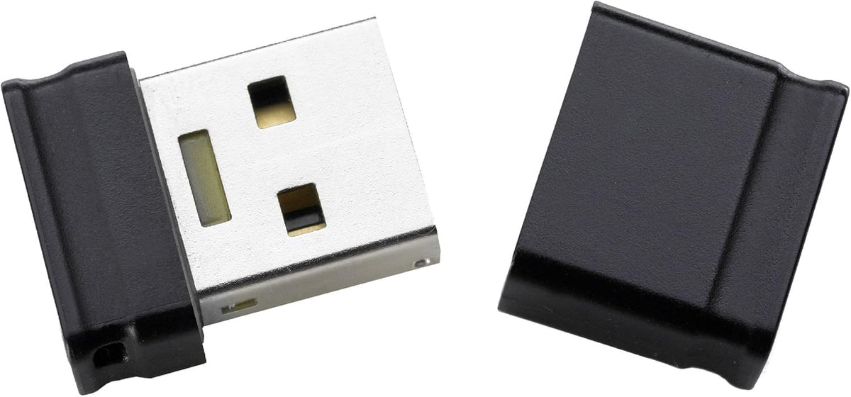 Intenso 3500480 Micro Line 32 GB USB-Stick USB 2 schwarz, 32GB - USB 2.0