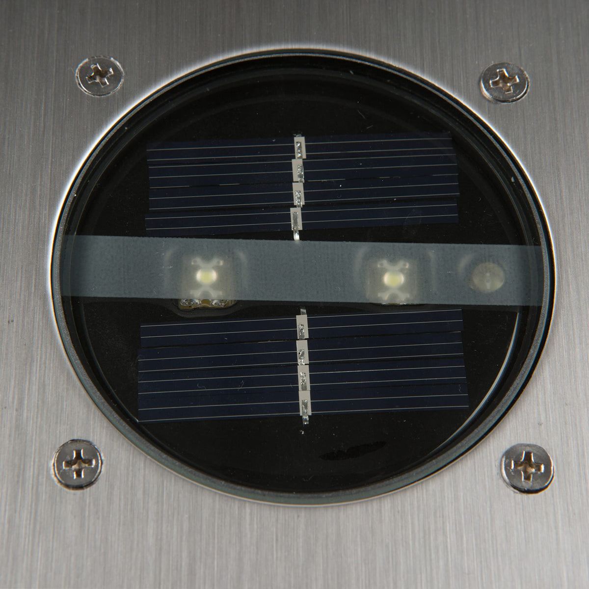 Smartwares Carlo Bodeneinbaustrahler - Solarbetrieben - Tag-/Nacht-Sensor, Silber