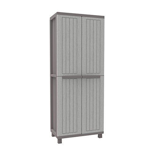 Terry Jwood 268, Schrank, 2 Türen, 3 Böden, Holz-Optik, 68x37,5x170 cm