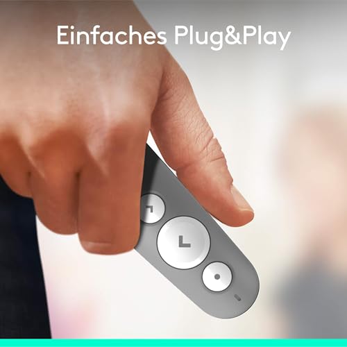 Logitech R500s Presenter mit Laser Klasse 1 für Bluetooth und USB