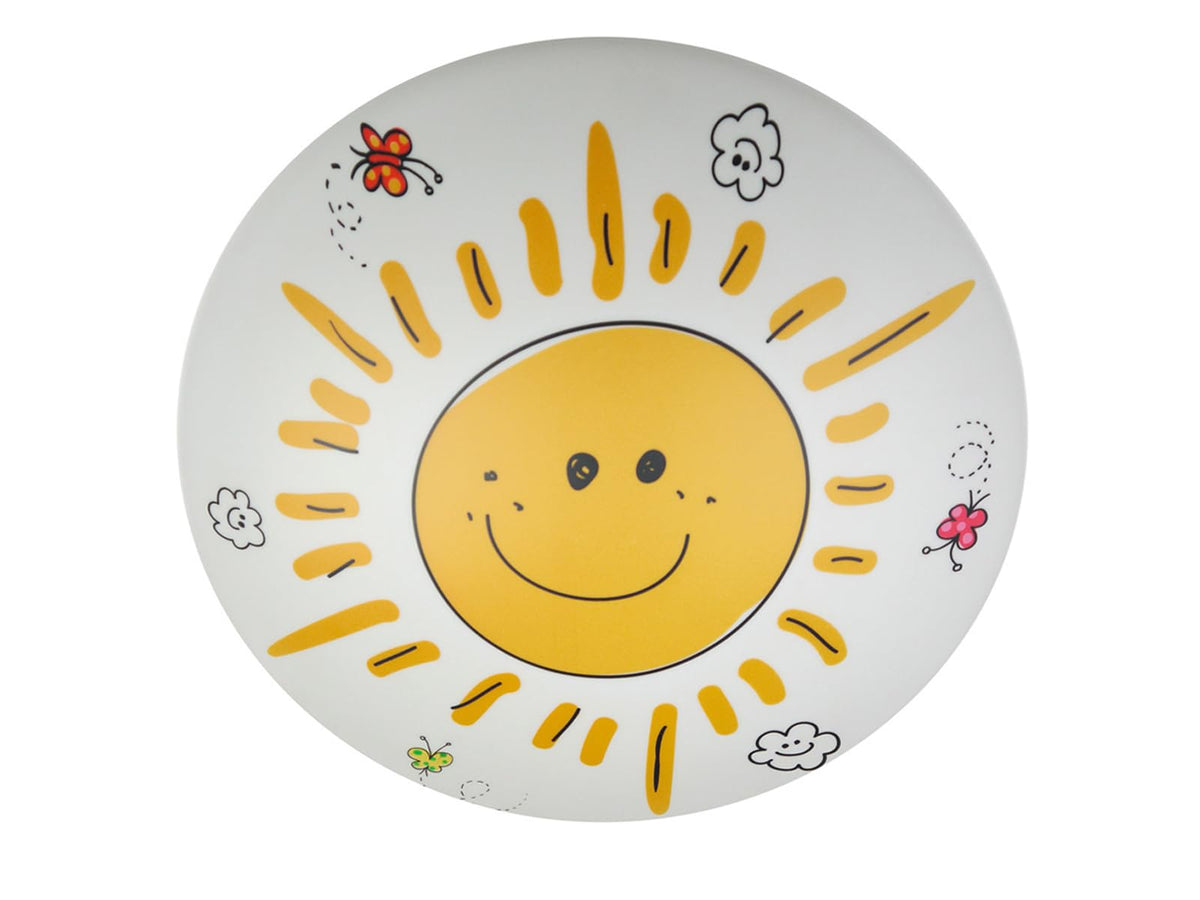 Niermann Standby Kunststoff Deckenleuchte"Sunny" 681,Gelb, Mehrfarbig, Weiß