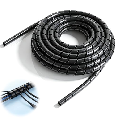 Kabelspirale 8mm x 12m Schwarz