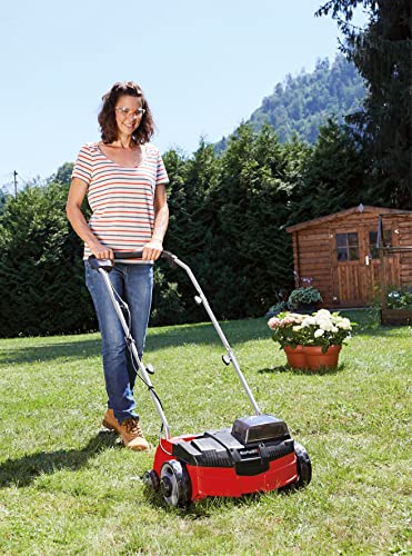 Einhell Akku-Vertikutierer-Lüfter GC-SC 36/31 Li-Solo Power X-Change (Lithium-Ionen, 36 V, 31 cm Arbeitsbreite, 3-in-1-Kombi, kugelgelagerte Messerwalze mit 8 Messern, ohne Akku und Ladegerät)