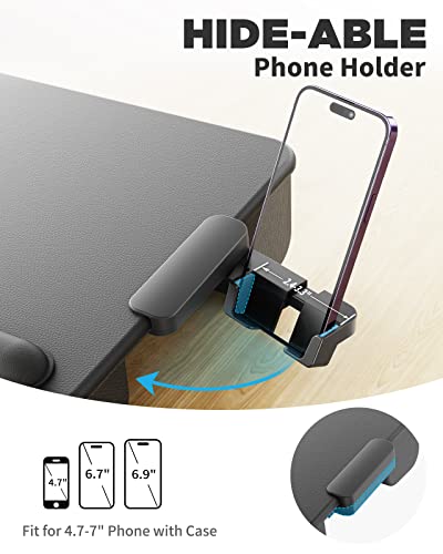 Saiji Laptopkissen für Schoß – Lapdesk verbesserter Handgelenkstütze