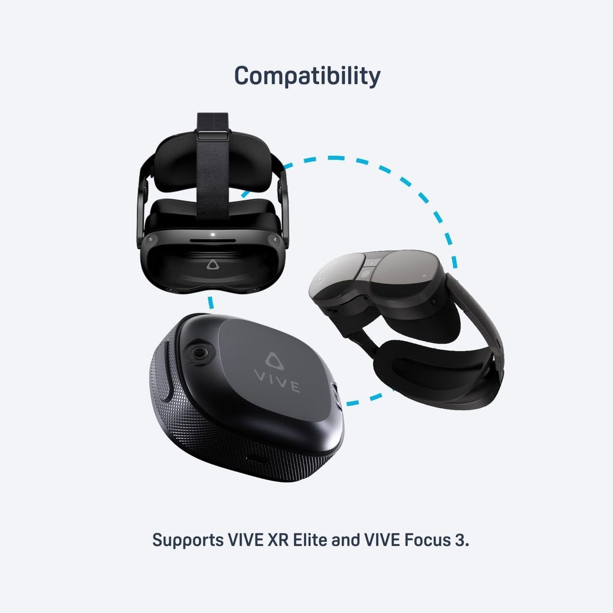 VIVE Ultimate Tracker 3 Paket + Dongle - Full-Body-Tracking für VR