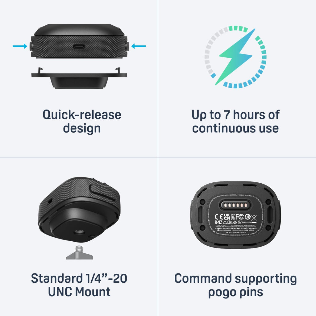 VIVE Ultimate Tracker 3 Paket + Dongle - Full-Body-Tracking für VR