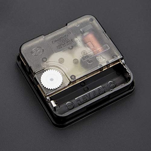 Amazon Basics Klassische 30 cm Leicht Ablesbare Lautlose Batteriebetriebene Runde Wanduhr, Schwarz