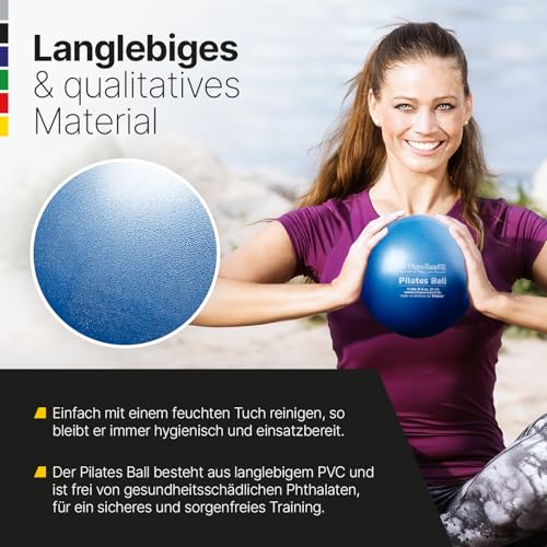 THERABAND Pilates Ball | Gymnastikball klein für Pilates