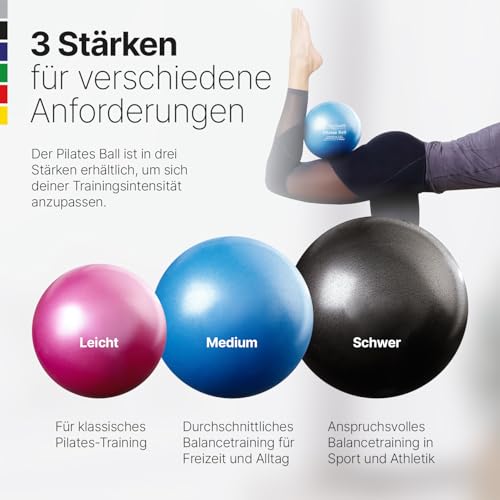 THERABAND Pilates Ball | Gymnastikball klein für Pilates