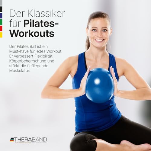 THERABAND Pilates Ball | Gymnastikball klein für Pilates