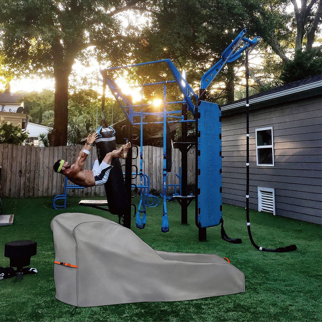 Rudergerät Abdeckung 285x61x103 - wasserdicht und witterungsbeständig - extra Dickes Material - 600D Oxford Stoff Abdeckhaube - für Innen- und Außenbereich für Alle rudergerät