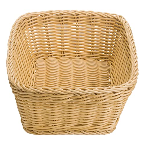 Westmark Mehrzweck-Korb, Geeignet für Hotel und Gastronomie, Rechteckig, ca. 31,5 x 22 x 10 cm, Synthetikfaser, Saleen Edition, Hellbeige, 02020030101