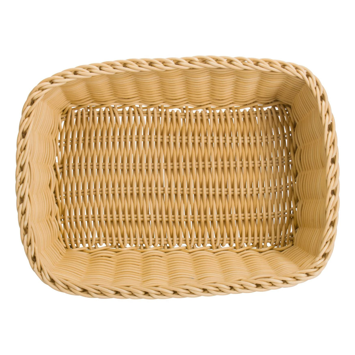 Westmark Mehrzweck-Korb, Geeignet für Hotel und Gastronomie, Rechteckig, ca. 31,5 x 22 x 10 cm, Synthetikfaser, Saleen Edition, Hellbeige, 02020030101