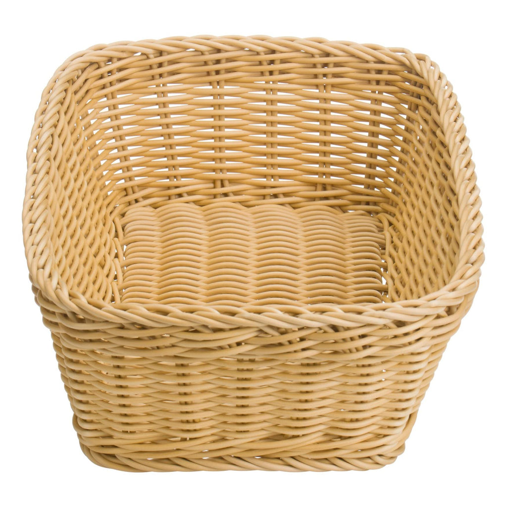 Westmark Mehrzweck-Korb, Geeignet für Hotel und Gastronomie, Rechteckig, ca. 31,5 x 22 x 10 cm, Synthetikfaser, Saleen Edition, Hellbeige, 02020030101