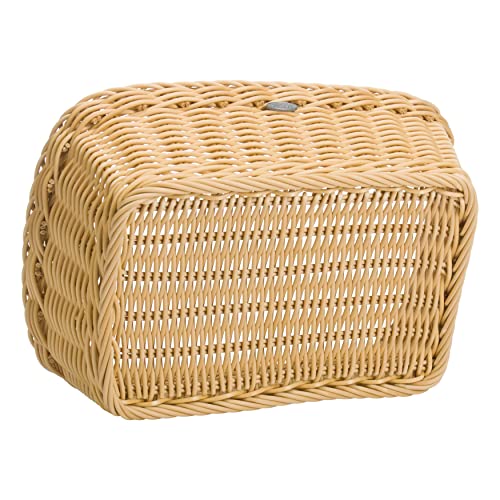 Westmark Mehrzweck-Korb, Geeignet für Hotel und Gastronomie, Rechteckig, ca. 31,5 x 22 x 10 cm, Synthetikfaser, Saleen Edition, Hellbeige, 02020030101