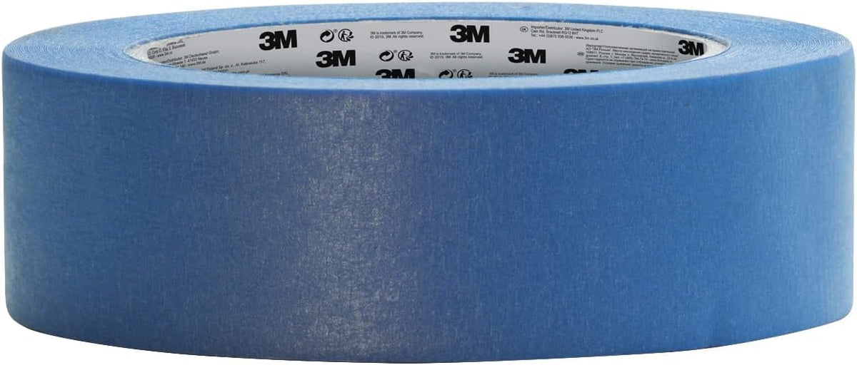 3M Pro Hand-Masker 2090 Profi Malerband für glatte Oberflächen, UV-beständig, innen und außen, 48 mm x 50 m
