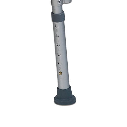 Teqler ® T-135303 Duschstuhl, Badehocker für Pflegebedürftige, Höhenverstellbar 38-45cm