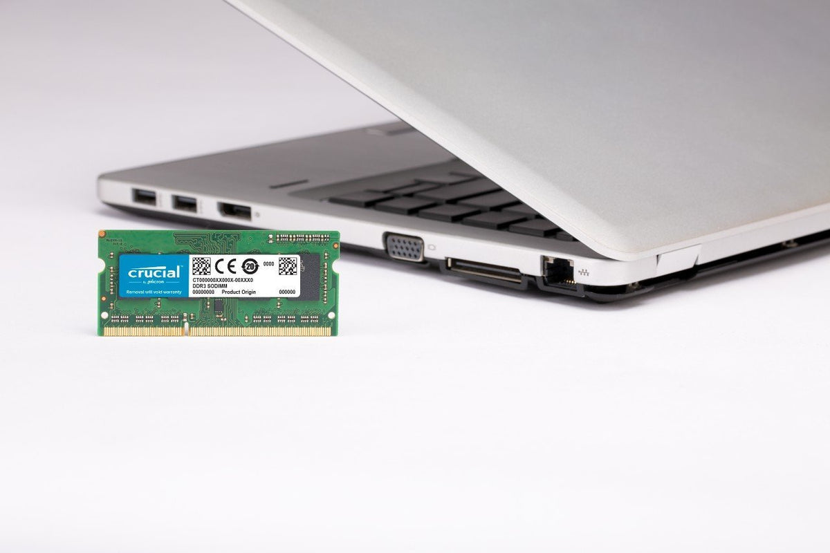 Crucial 8GB DDR3L 1600 MT/s (PC3L-12800) SODIMM 204-Pin - CT102464BF160B