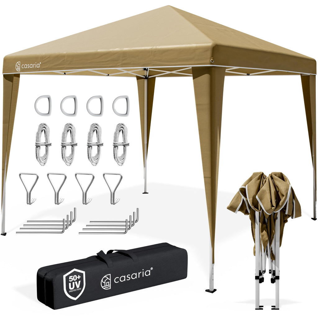 CASARIA Pavillon Capri 3x3m Pop-up Beige