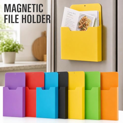 Magnetischer Aktenhalter, magnetischer Papierhalter für Kühlschrank