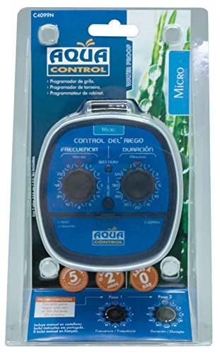 Aqua Control C4099N Bewässerungsprogrammierer, für alle Arten von Hähnen, Öffnung bei 0 bar