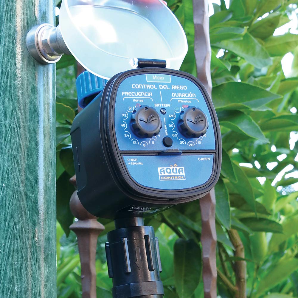 Aqua Control C4099N Bewässerungsprogrammierer, für alle Arten von Hähnen, Öffnung bei 0 bar