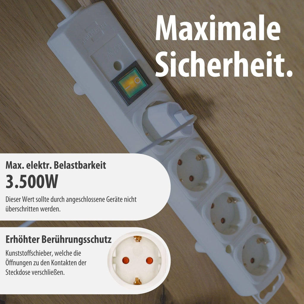 Brennenstuhl Comfort-Line Plus Steckdosenleiste 4-Fach