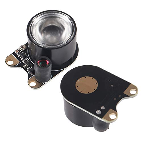 kompatibel mit Raspberry Pi Kamera Nachtsicht Infrarot Kameramodul 5MP OV5647 Webcam Einstellbare Kamera Video 1080p mit 2 Infrarot-IR-LED-Licht-HD-Webcam für Raspberry pi 3 B+/3B/2B/4B.