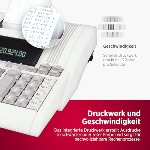 Olympia CPD 3212 S Tischrechner Druckend