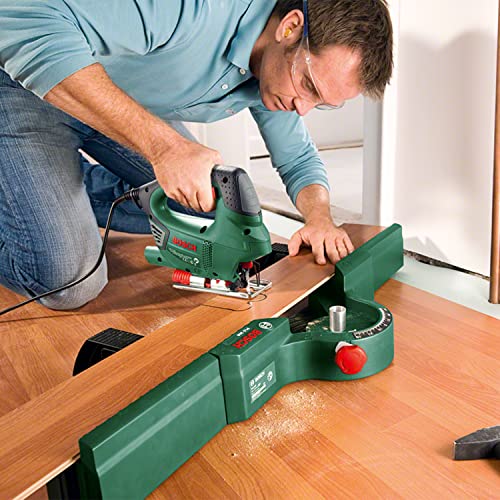 Bosch Home and Garden Stichsäge PST 900 PEL (620W, Hubzahl bei Leerlauf 500 bis 3100 U/min, in Kunststoffkoffer), 06033A0200