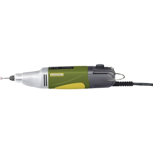 PROXXON Profi-Multifunktionswerkzeug, Industrie-Bohrschleifer IBS/E mit Einsatzwerkzeugen, 34-teiliges Zubehör-Set, 5000-20000/min, 230 V, 28481