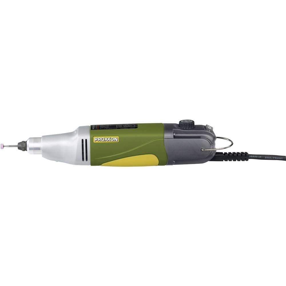 PROXXON Profi-Multifunktionswerkzeug, Industrie-Bohrschleifer IBS/E mit Einsatzwerkzeugen, 34-teiliges Zubehör-Set, 5000-20000/min, 230 V, 28481