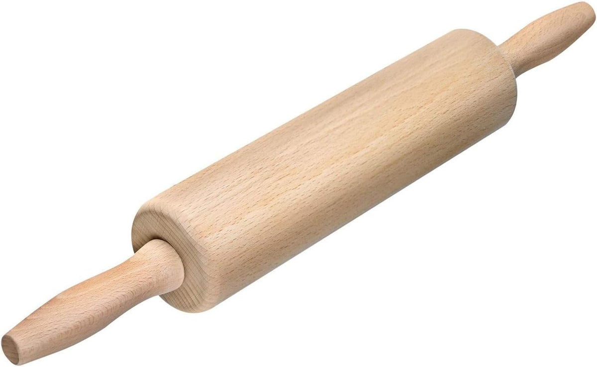 Westmark Teig-/Backrolle/Nudelholz, aus Buchenholz, Länge: 46 cm, Holz, Woody, Hellbraun, 30012270
