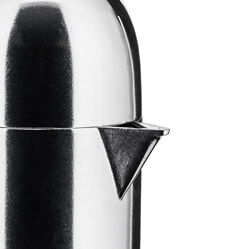 Alessi "LA CUPOLA" Espressomaschine 3. Tassen aus Gußaluminium, Griff und Knopf aus PA, schwarz