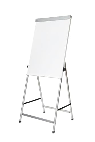 MAUL Flipchart mobil silber MAULoffice stabil magnethaftend höhenvariabel