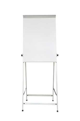 MAUL Flipchart mobil silber MAULoffice stabil magnethaftend höhenvariabel