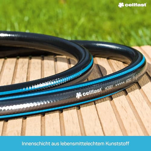 CELLFAST HOBBY ATS2 Gartenschlauch 6-lagig Doppelgeflecht 3/4" 25 m